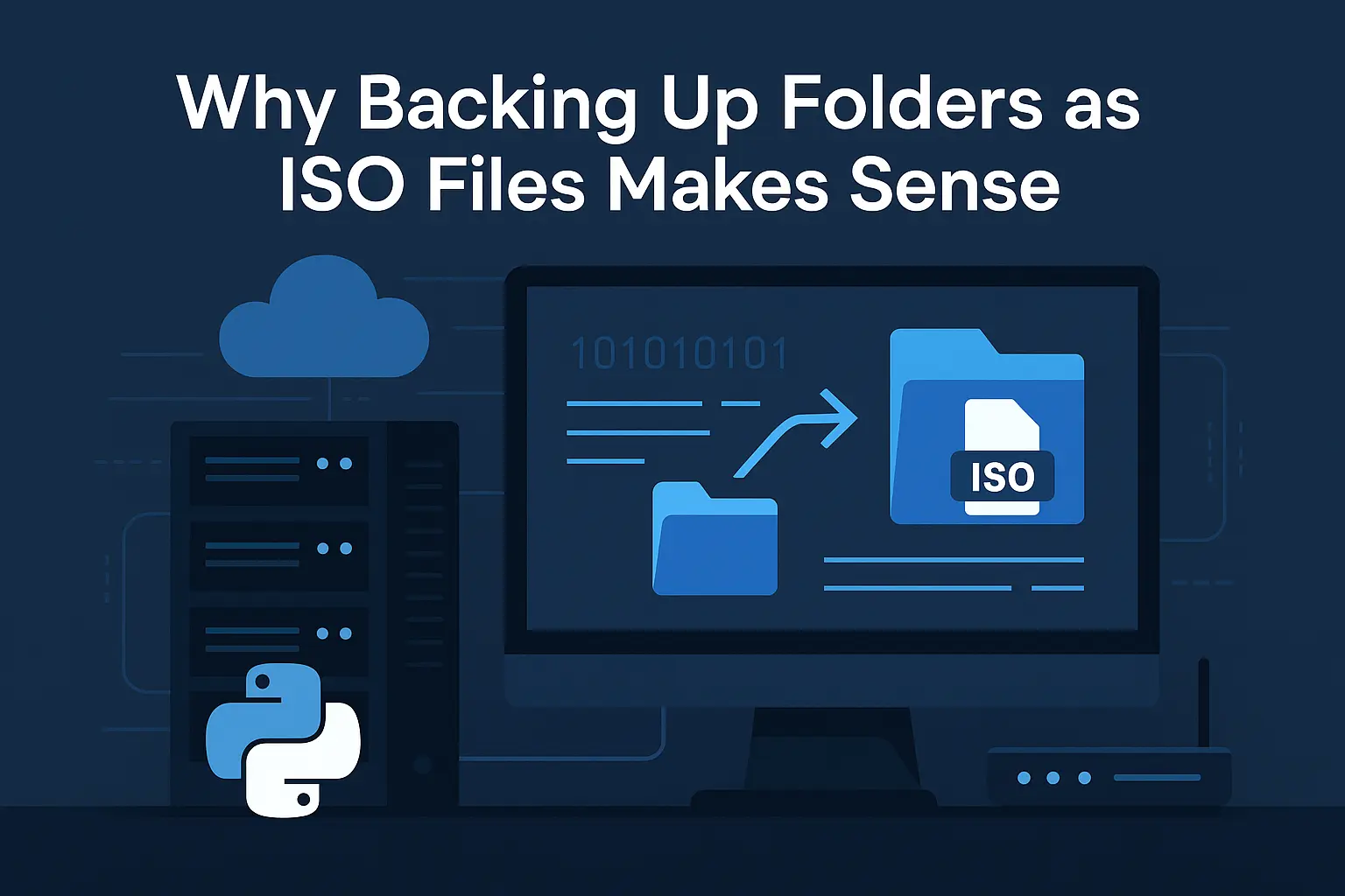 Bulk archiving project folders as ISO images